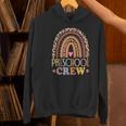 Preschool Crew Cute Leopard Rainbow Back To School Teachers Women's Hoodie, gift for family, gift for coworker Preschool Crew Cute Leopard Rainbow Back To School Teachers Women's Hoodie, gift for family, gift for coworker