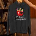 Pretend I'm A Pirate Teacher Apple Talk Like A Pirate Day Men Women Kids Women's Hoodie, gift for family, gift for coworker Pretend I'm A Pirate Teacher Apple Talk Like A Pirate Day Men Women Kids Women's Hoodie, gift for family, gift for coworker