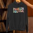 Problem Solver School Work Staff Front Desk Teacher Women's Hoodie, gift for family, gift for coworker Problem Solver School Work Staff Front Desk Teacher Women's Hoodie, gift for family, gift for coworker