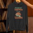 Psychology Teachers Love Brains Halloween For Psychologists Men Women Women's Hoodie, gift for family, gift for coworker
