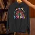 Rainbow Happy Dot Day Shirts Teacher Kids September 15th Women's Hoodie, gift for family, gift for coworker Rainbow Happy Dot Day Shirts Teacher Kids September 15th Women's Hoodie, gift for family, gift for coworker