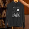 Read In Peace Skeleton Halloween Book Reading Spooky Teacher Women's Hoodie, gift for family, gift for coworker