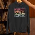 Retro Diversity Equity Inclusion Belonging DEIB Teacher Women's Hoodie, gift for family, gift for coworker Retro Diversity Equity Inclusion Belonging DEIB Teacher Women's Hoodie, gift for family, gift for coworker