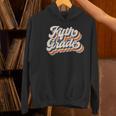 Retro Sunset Fifth Grade Teacher & Student Back To School Women's Hoodie, gift for family, gift for coworker Retro Sunset Fifth Grade Teacher & Student Back To School Women's Hoodie, gift for family, gift for coworker