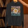 Retro Teacher Daisy Colorful Elementary School Teacher Women's Hoodie, gift for family, gift for coworker
