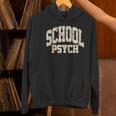 Retro Wildflower School Psych Teacher School Psychologist Women's Hoodie, gift for family, gift for coworker