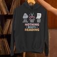 Rock Paper Scissors Teacher Librarian Nothing Beats Reading Women's Hoodie, gift for family, gift for coworker