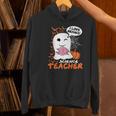 Science Teacher Cute Ghost Halloween Teacher Men Women Women's Hoodie, Science Teacher Hoodies, gift for family, gift for coworker