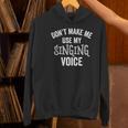 Singing Voice Singer Choir Chorus Music Teacher For Men Women Girls Kids Women's Hoodie, gift for family, gift for coworker