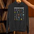 Space Alphabet Galaxy Astronaut Planets Student Teacher Women's Hoodie, gift for family, gift for coworker