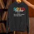 Special Education For Men Women SPED Teacher Women's Hoodie, gift for family, gift for coworker Special Education For Men Women SPED Teacher Women's Hoodie, gift for family, gift for coworker