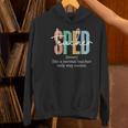 Special Education Sped Teacher Definition For Women & Men Women's Hoodie, gift for family, gift for coworker