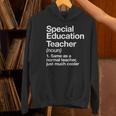 Special Education Teacher Definition Back To School Women's Hoodie, gift for family, gift for coworker Special Education Teacher Definition Back To School Women's Hoodie, gift for family, gift for coworker