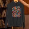 Sped Caffeinate Advocate Laminate Educate Teacher Men Women Kids Women's Hoodie, gift for family, gift for coworker