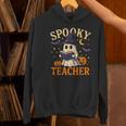 Spooky Teacher Halloween Cute Ghost Pumpkin Reading Women Women's Hoodie, gift for family, gift for coworker