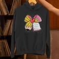 Student Teacher Coquette Bow Pencil Back To School First Day Women's Hoodie, gift for family, gift for coworker