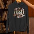 I Tackled 100 Days Of School Football Boys Girls Teachers Women's Hoodie, gift for family, gift for coworker