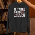 It Takes Balls To Teach Pe Teacher Chaos Coordinator US Flag Women's Hoodie, Pe Teacher Hoodies, gift for family, gift for coworker It Takes Balls To Teach Pe Teacher Chaos Coordinator US Flag Women's Hoodie, Pe Teacher Hoodies, gift for family, gift for coworker