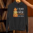 I Teach The Cutest Pumpkins In The Patch Fall Autumn Teacher Women's Hoodie, gift for family, gift for coworker