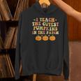 I Teach The Cutest Pumpkins In The Patch Fall Season Teacher Women's Hoodie, gift for family, gift for coworker