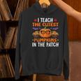 I Teach The Cutest Pumpkins In The Patch Halloween Teacher Women's Hoodie, gift for family, gift for coworker I Teach The Cutest Pumpkins In The Patch Halloween Teacher Women's Hoodie, gift for family, gift for coworker