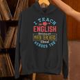 I Teach English Because Math Teachers Need Heroes Too Women's Hoodie, English Teacher Hoodies, gift for family, gift for coworker