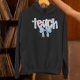 Teach Teacher Coquette Bow Pencil Back To School First Day Women's Hoodie, gift for family, gift for coworker