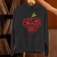 Teacher Day T Shirt Appreciation Day Apple Teach Learn Women's Hoodie, gift for family, gift for coworker