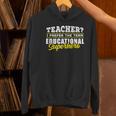 Teacher Educational Superhero School Teachers Women's Hoodie, gift for family, gift for coworker