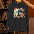 Teacher Halloween Cute Booooks Ghost Read More Books Women's Hoodie, gift for family, gift for coworker