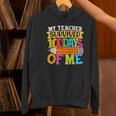 My Teacher Survived 100 Days Of Me 100th Day Of School Kids Women's Hoodie, gift for family, gift for coworker