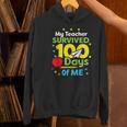 My Teacher Survived 100 Days Of Me Women's Hoodie, gift for family, gift for coworker My Teacher Survived 100 Days Of Me Women's Hoodie, gift for family, gift for coworker