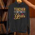 Teacher Of The Year Men Women Teachers Women's Hoodie, gift for family, gift for coworker