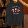 Teachers Valentine Day I Love My Class A Latte Coffee Women Women's Hoodie, gift for family, gift for coworker