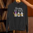 Teaching My Boos Ghost Teacher Halloween Spooky Educator Women's Hoodie, gift for family, gift for coworker