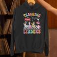 Teaching Future Leaders Groovy Teacher Back To School Women's Hoodie, Future Teacher Hoodies, Groovy Teacher Hoodies, gift for family, gift for coworker