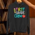 Team 1st Grade Crew Back To School 1st Grade Teacher Kids Women's Hoodie, gift for family, gift for coworker