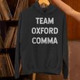 Team Oxford Comma English Majors And Teachers For Men Women Girls Kids Women's Hoodie, English Teacher Hoodies, gift for family, gift for coworker