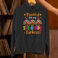 Thankful For My 3rd Grade Turkeys Thanksgiving Teacher Kids Women's Hoodie, gift for family, gift for coworker