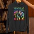 Tie Dye Teaching Social Studies Is My Jam Sunglasses Teacher Women's Hoodie, gift for family, gift for coworker Tie Dye Teaching Social Studies Is My Jam Sunglasses Teacher Women's Hoodie, gift for family, gift for coworker