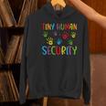 Tiny Human Security Preschool Childcare Teacher Babysitters Women's Hoodie, gift for family, gift for coworker Tiny Human Security Preschool Childcare Teacher Babysitters Women's Hoodie, gift for family, gift for coworker