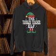 The Toddler Teacher Elf Christmas Matching Family Women's Hoodie, gift for family, gift for coworker The Toddler Teacher Elf Christmas Matching Family Women's Hoodie, gift for family, gift for coworker