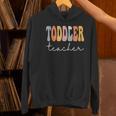 Toddler Teacher Retro Groovy Women Happy First Day Of School Women's Hoodie, Groovy Teacher Hoodies, gift for family, gift for coworker Toddler Teacher Retro Groovy Women Happy First Day Of School Women's Hoodie, Groovy Teacher Hoodies, gift for family, gift for coworker