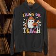 Trick Or Teach Ghost Teacher School Halloween Men Women Women's Hoodie, gift for family, gift for coworker Trick Or Teach Ghost Teacher School Halloween Men Women Women's Hoodie, gift for family, gift for coworker