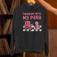 Twinning With My Para Teacher Matching Paraprofessional 70s For Men Women Women's Hoodie, gift for family, gift for coworker Twinning With My Para Teacher Matching Paraprofessional 70s For Men Women Women's Hoodie, gift for family, gift for coworker