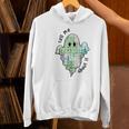 AAC Ghost Tell Me About It Speech Pathology AAC Sped Teacher Women's Hoodie, gift for family, gift for coworker