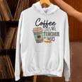 Coffee Gives Me Teacher Power Teacher Elementary Women Women's Hoodie, gift for family, gift for coworker Coffee Gives Me Teacher Power Teacher Elementary Women Women's Hoodie, gift for family, gift for coworker