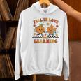 Fall In Love With Learning Teacher Student Autumn Pumpkin Women's Hoodie, gift for family, gift for coworker Fall In Love With Learning Teacher Student Autumn Pumpkin Women's Hoodie, gift for family, gift for coworker