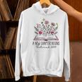 Floral Book a New Chapter Begins Retired Retirement Teacher Women's Hoodie, gift for family, gift for coworker Floral Book a New Chapter Begins Retired Retirement Teacher Women's Hoodie, gift for family, gift for coworker