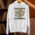 Groovy ABA RBT Therapist In My Behavior Analyst Era Teacher Women's Hoodie, Groovy Teacher Hoodies, gift for family, gift for coworker